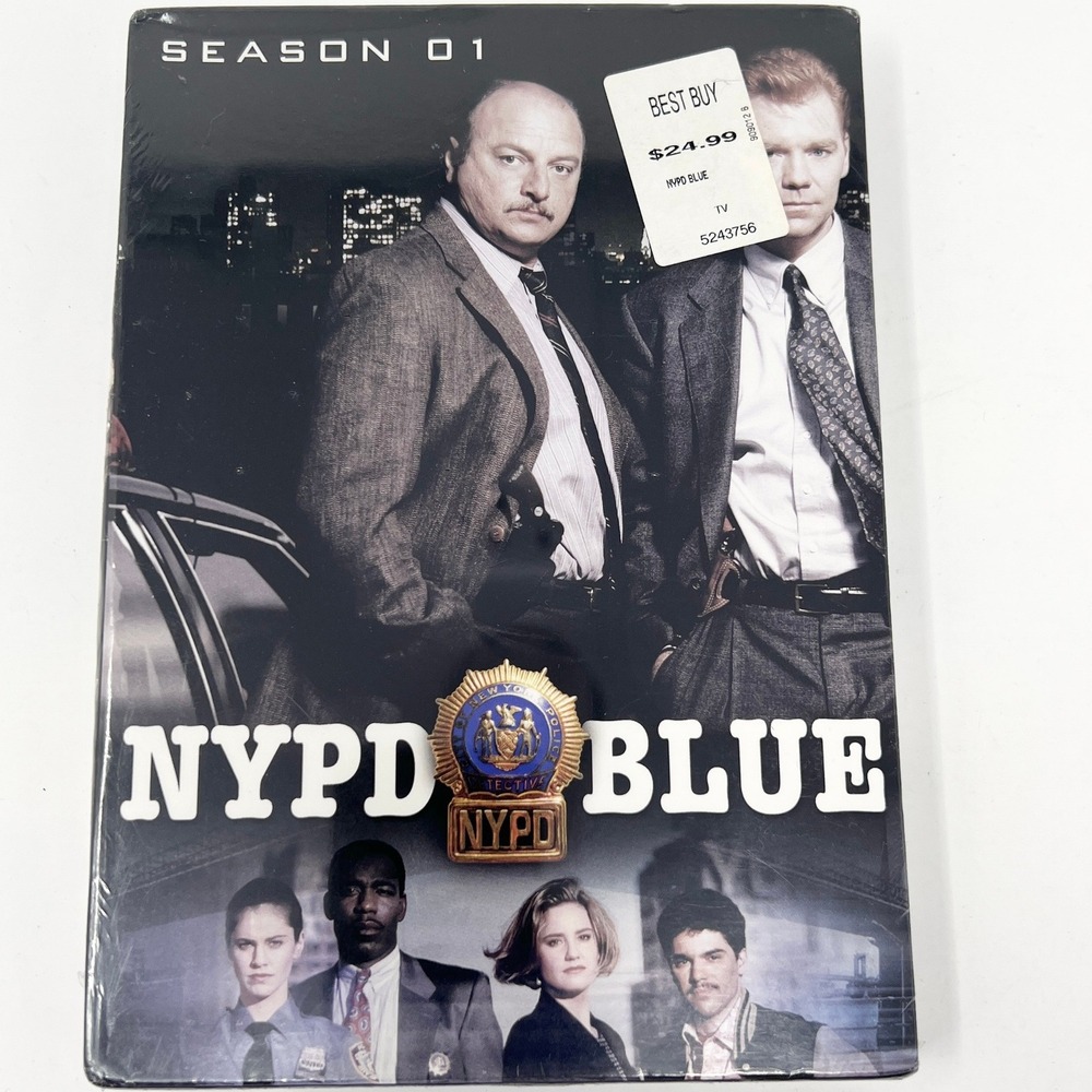 NYPD Blue Season 01 DVD 6-Disc Box Set 2002 David Caruso Dennis Franz New Sealed